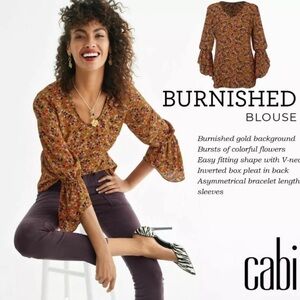 Like New Cabi #4042 “The Wild One” Limited Edition Bohemian Style Blouse Sz: S